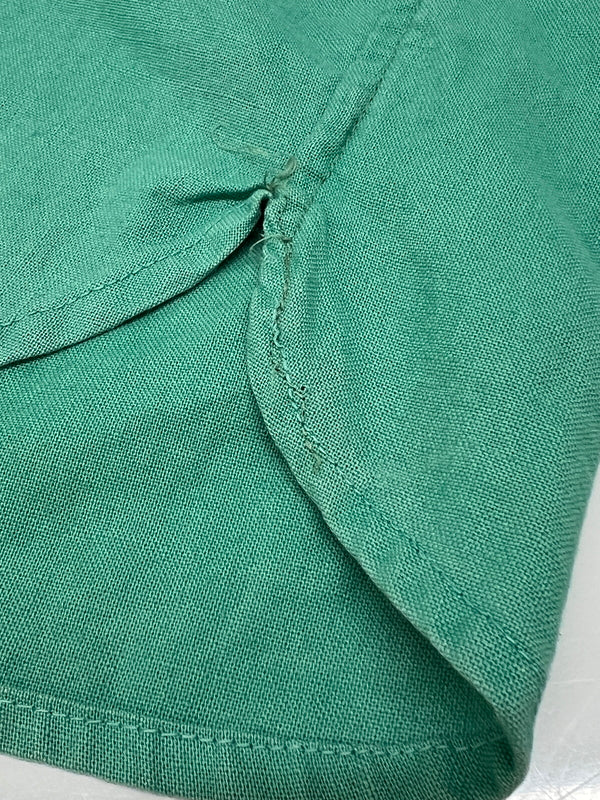 【中古品】【メンズ】 VINTAGE ヴィンテージ 50S GIM HULLEY HOT ROD LINEN WORK SHIRT リネンワークシャツ 七分丈シャツ ロングスリーブ 146-260919-YS-10-hon サイズ：下記参照 カラー：グリーン 万代Net店