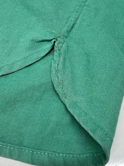 【中古品】【メンズ】 VINTAGE ヴィンテージ 50S GIM HULLEY HOT ROD LINEN WORK SHIRT リネンワークシャツ 七分丈シャツ ロングスリーブ 146-260919-YS-10-hon サイズ：下記参照 カラー：グリーン 万代Net店