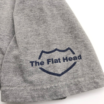 【中古品】【メンズ】 THE FLAT HEAD GLORY PARK フラットヘッド グローリーパーク プリントTシャツ 半袖 トップス 145-250528-hn-04-fur サイズ：40 カラー：グレー 万代Net店