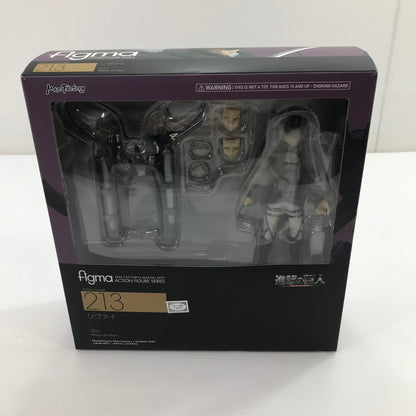 【中古品】 figma 213 リヴァイ 進撃の巨人 052-260512-yk-04-tag 万代Net店
