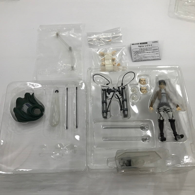 【中古品】 figma 213 リヴァイ 進撃の巨人 052-260512-yk-04-tag 万代Net店