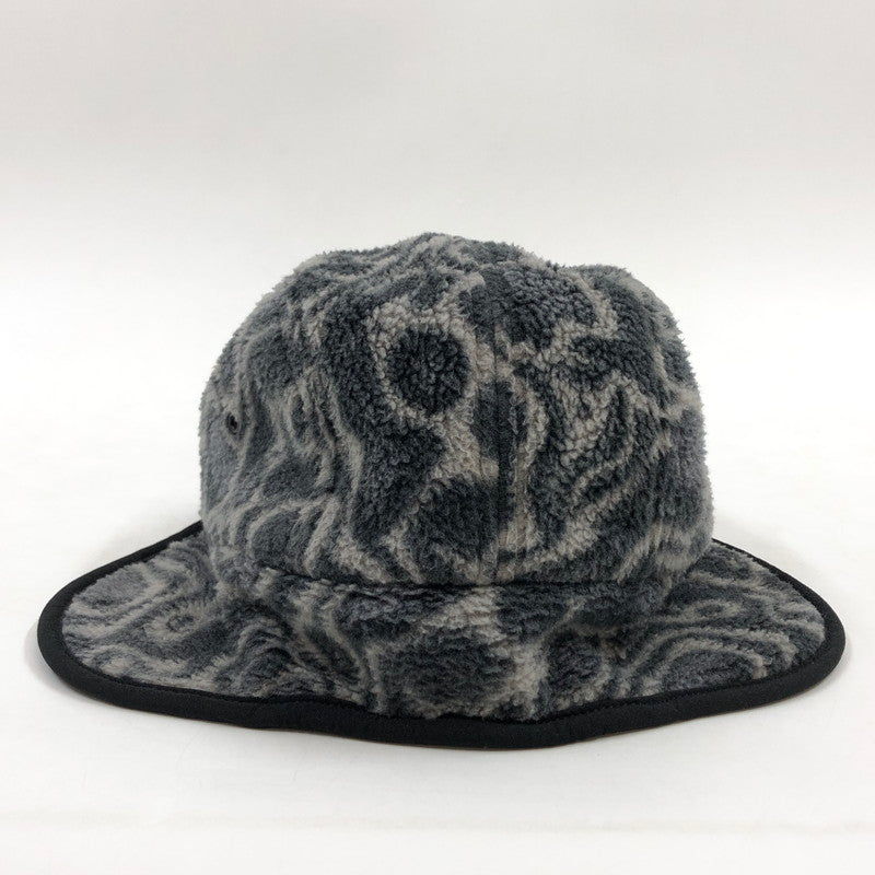 【中古品】【メンズ/レディース】 SUPREME シュプリーム LEOPARD POLAR FLEECE EARFLAP CAMP CAP レオパード ポーラー フリース イヤーフラップ キャンプ キャップ 帽子 149-260509-hn-02-fur サイズ：M-L カラー：グレー 万代Net店