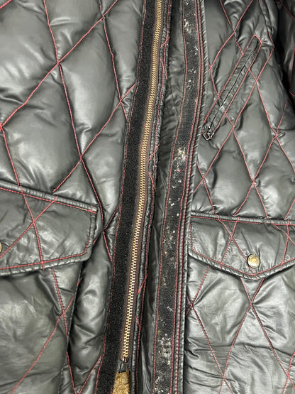 【現状渡し品】【メンズ】 WESTRIDE ウエストライド RACING DOWN JACKET レーシング ダウンジャケット キルティングステッチ アウター 145-260919-YS-11-hon サイズ：S カラー：ブラック 万代Net店