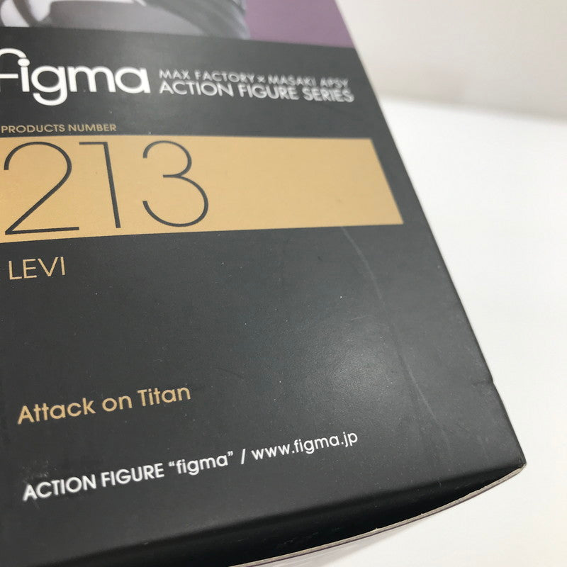 【中古品】 figma 213 リヴァイ 進撃の巨人 052-260512-yk-04-tag 万代Net店
