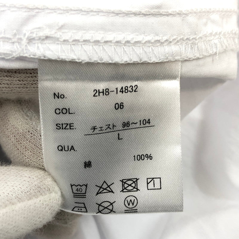 【中古品】【メンズ】 Mark Gonzales マークゴンザレス 2H8-14832 半袖シャツ カジュアルシャツ トップス 150-260212-hn-06-fur サイズ：L カラー：ホワイト 万代Net店