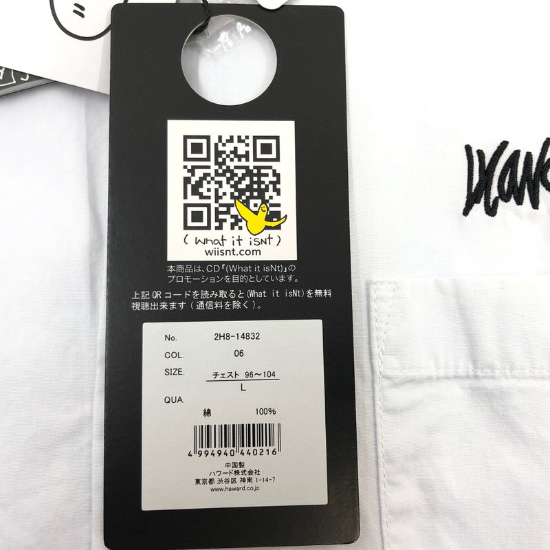 【中古品】【メンズ】 Mark Gonzales マークゴンザレス 2H8-14832 半袖シャツ カジュアルシャツ トップス 150-260212-hn-06-fur サイズ：L カラー：ホワイト 万代Net店