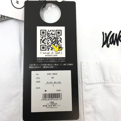 【中古品】【メンズ】 Mark Gonzales マークゴンザレス 2H8-14832 半袖シャツ カジュアルシャツ トップス 150-260212-hn-06-fur サイズ：L カラー：ホワイト 万代Net店