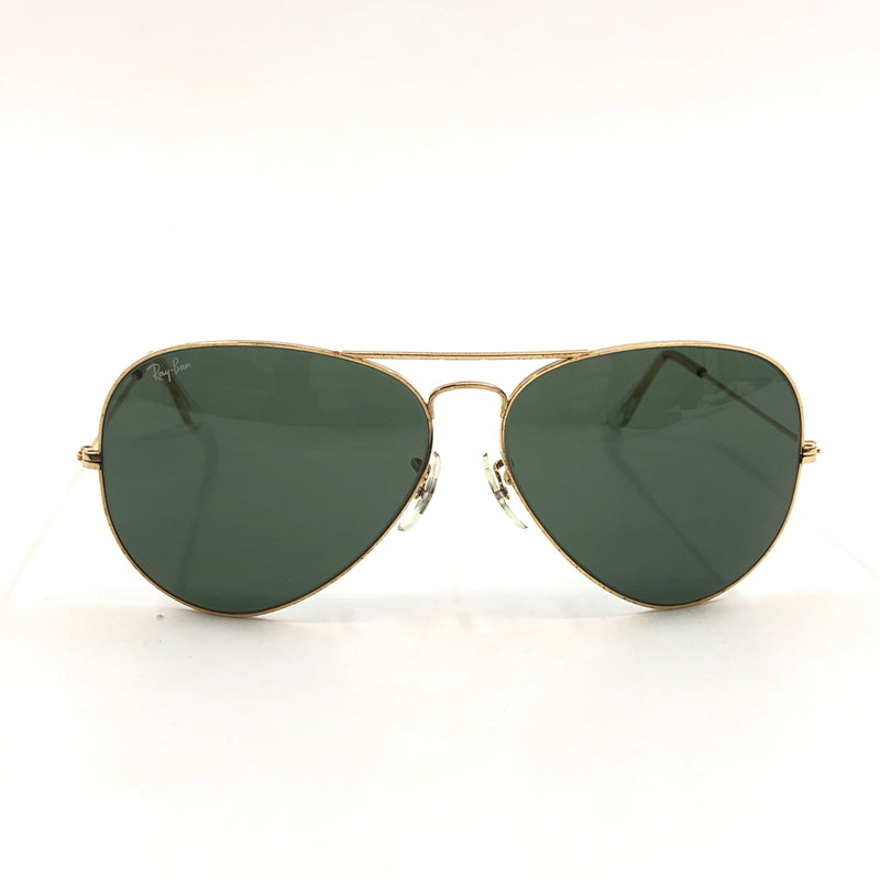 【現状渡し品】【メンズ/レディース】 B&L RAY-BAN レイバン AVIATOR LARGE METAL II SUNGLASSES L2846 アビエーター ラージメタル II サングラス アイウェア アクセサリー 203-261019-hn-11-fur サイズ：62ロ14 カラー：ゴールド系 万代Net店