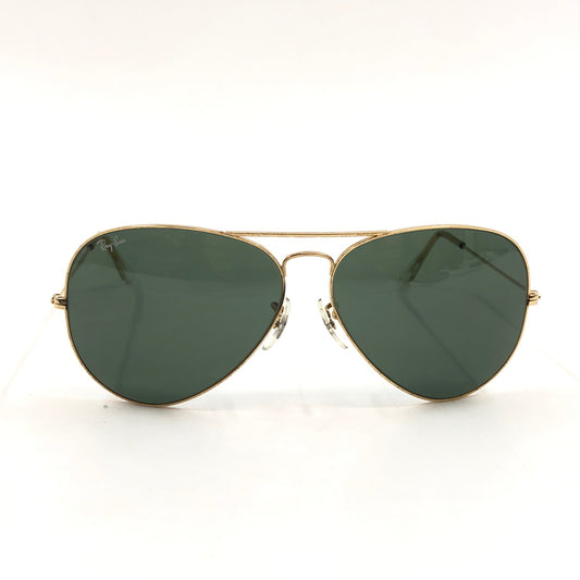 【現状渡し品】【メンズ/レディース】 B&L RAY-BAN レイバン AVIATOR LARGE METAL II SUNGLASSES L2846 アビエーター ラージメタル II サングラス アイウェア アクセサリー 203-261019-hn-11-fur サイズ：62ロ14 カラー：ゴールド系 万代Net店