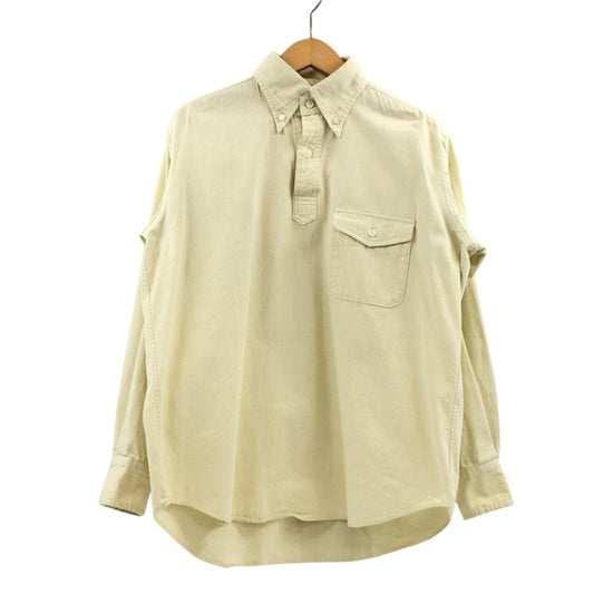 【現状渡し品】【メンズ】 EVISU エヴィス YAMANE ヤマネ 長袖シャツ カジュアルシャツ トップス 145-260212-hn-07-fur サイズ：38 カラー：アイボリー系 万代Net店
