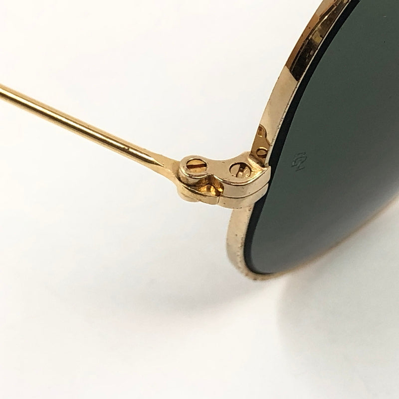 【現状渡し品】【メンズ/レディース】 B&L RAY-BAN レイバン AVIATOR LARGE METAL II SUNGLASSES L2846 アビエーター ラージメタル II サングラス アイウェア アクセサリー 203-261019-hn-11-fur サイズ：62ロ14 カラー：ゴールド系 万代Net店