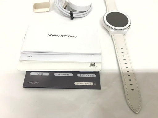 【中古美品】 HUAWEI スマートウォッチ GT 3 Pro 43mm クラシックモデル シルバー 096-241125-YS-3-fuz 万代Net店