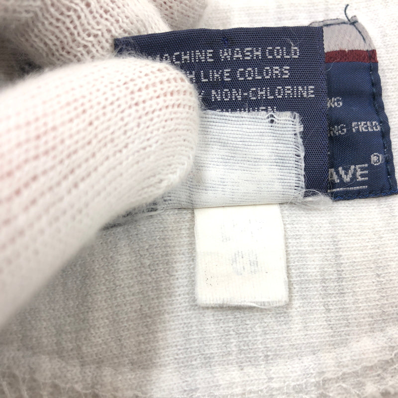 【中古品】【メンズ】 CHAMPION チャンピオン REVERSE WEAVE 00S "BROWN" PRINT SWEATSHIRT リバースウィーブ プリント スウェットシャツ トレーナー トップス 146-261019-hn-12-fur サイズ：XXL カラー：グレー 万代Net店