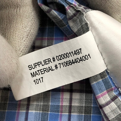 【中古品】【メンズ】 RALPH LAUREN ラルフローレン PONY EMBROIDERY L/S BD CHECK SHIRT ポニーエンブロイダリー ボタンダウン 長袖チェックシャツ カジュアルシャツ トップス 147-260509-hn-05-fur サイズ：M カラー：ブルー系 万代Net店