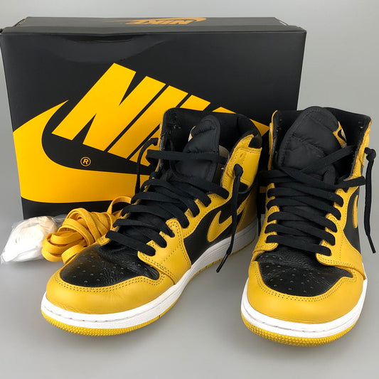 【中古品】【メンズ】 NIKE ナイキ 555088-701/AIR JORDAN １ HIGH OG POLLEN 160-250703-SY-02-iwa サイズ：27.5 カラー：YELLOW BLACK 万代Net店