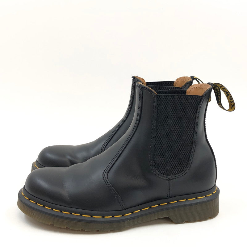 【中古品】【メンズ/レディース】 Dr.Martens ドクターマーチン YS CHELSEA BOOT 2976 イエローステッチ チェルシーブーツ サイドゴア シューズ 靴 164-260214-hn-01-fur サイズ：UK 6 カラー：ブラック 万代Net店