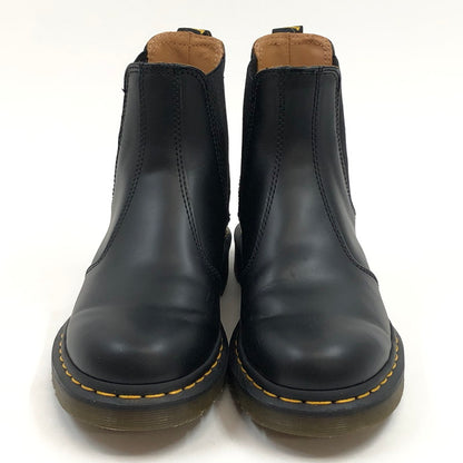 【中古品】【メンズ/レディース】 Dr.Martens ドクターマーチン YS CHELSEA BOOT 2976 イエローステッチ チェルシーブーツ サイドゴア シューズ 靴 164-260214-hn-01-fur サイズ：UK 6 カラー：ブラック 万代Net店
