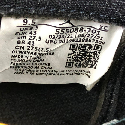 【中古品】【メンズ】 NIKE ナイキ 555088-701/AIR JORDAN １ HIGH OG POLLEN 160-250703-SY-02-iwa サイズ：27.5 カラー：YELLOW BLACK 万代Net店