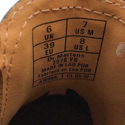 【中古品】【メンズ/レディース】 Dr.Martens ドクターマーチン YS CHELSEA BOOT 2976 イエローステッチ チェルシーブーツ サイドゴア シューズ 靴 164-260214-hn-01-fur サイズ：UK 6 カラー：ブラック 万代Net店