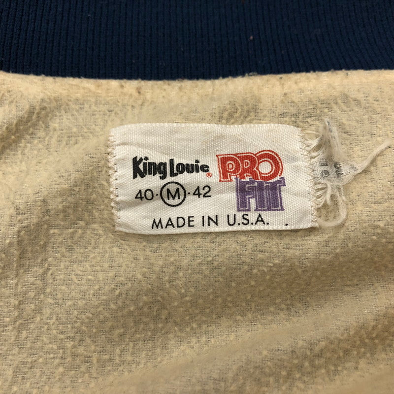 【中古品】【メンズ】 KING LOUIE キングルイ 70'S NYLON JACKET ナイロン ジャケット アウター  145-240320-at-2-tei サイズ：M カラー：ネイビー 万代Net店