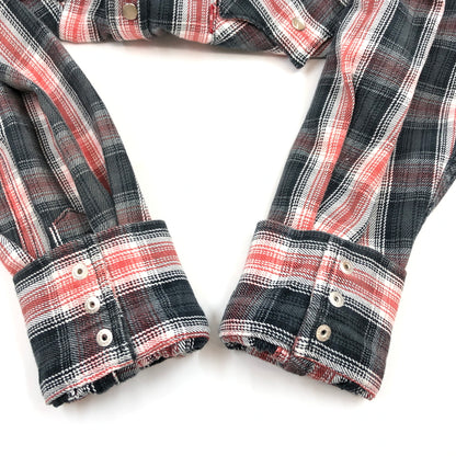 【中古品】【メンズ】 LEVI'S RED TAB リーバイス レッドタブ WESTERN L/S SHIRT 60505 ウェスタン 長袖シャツ カジュアルシャツ トップス 146-260727-hn-02-fur サイズ：L カラー：マルチカラー 万代Net店