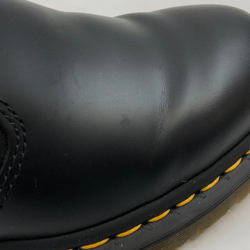 【中古品】【メンズ/レディース】 Dr.Martens ドクターマーチン YS CHELSEA BOOT 2976 イエローステッチ チェルシーブーツ サイドゴア シューズ 靴 164-260214-hn-01-fur サイズ：UK 6 カラー：ブラック 万代Net店