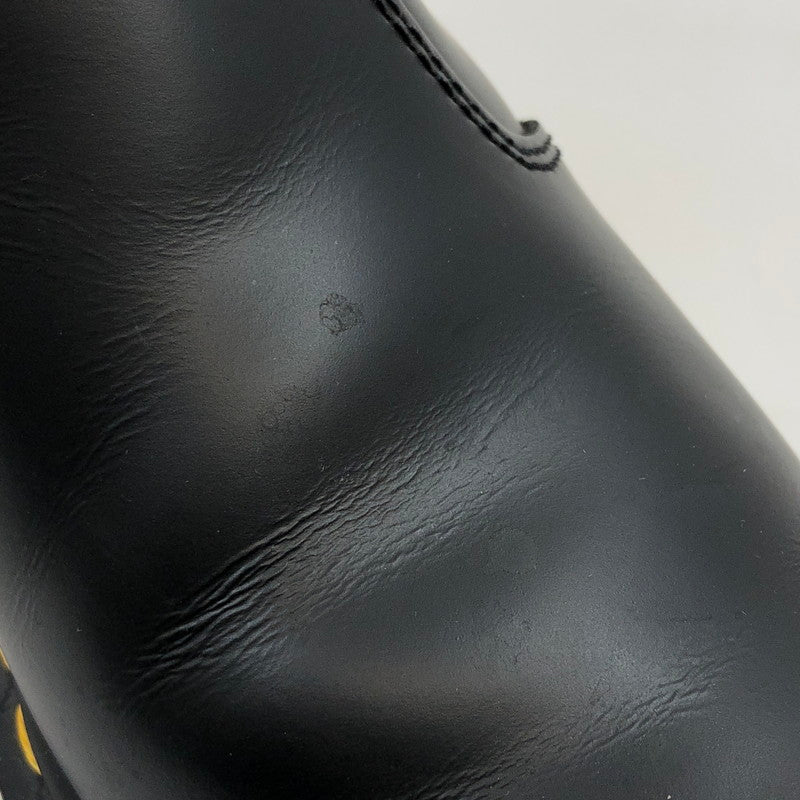 【中古品】【メンズ/レディース】 Dr.Martens ドクターマーチン YS CHELSEA BOOT 2976 イエローステッチ チェルシーブーツ サイドゴア シューズ 靴 164-260214-hn-01-fur サイズ：UK 6 カラー：ブラック 万代Net店