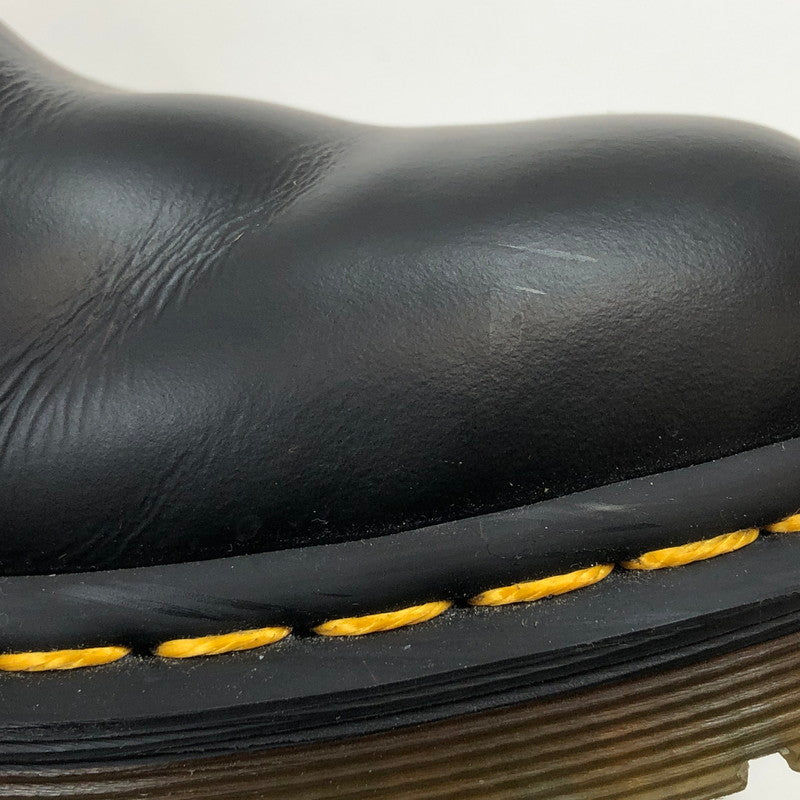 【中古品】【メンズ/レディース】 Dr.Martens ドクターマーチン YS CHELSEA BOOT 2976 イエローステッチ チェルシーブーツ サイドゴア シューズ 靴 164-260214-hn-01-fur サイズ：UK 6 カラー：ブラック 万代Net店