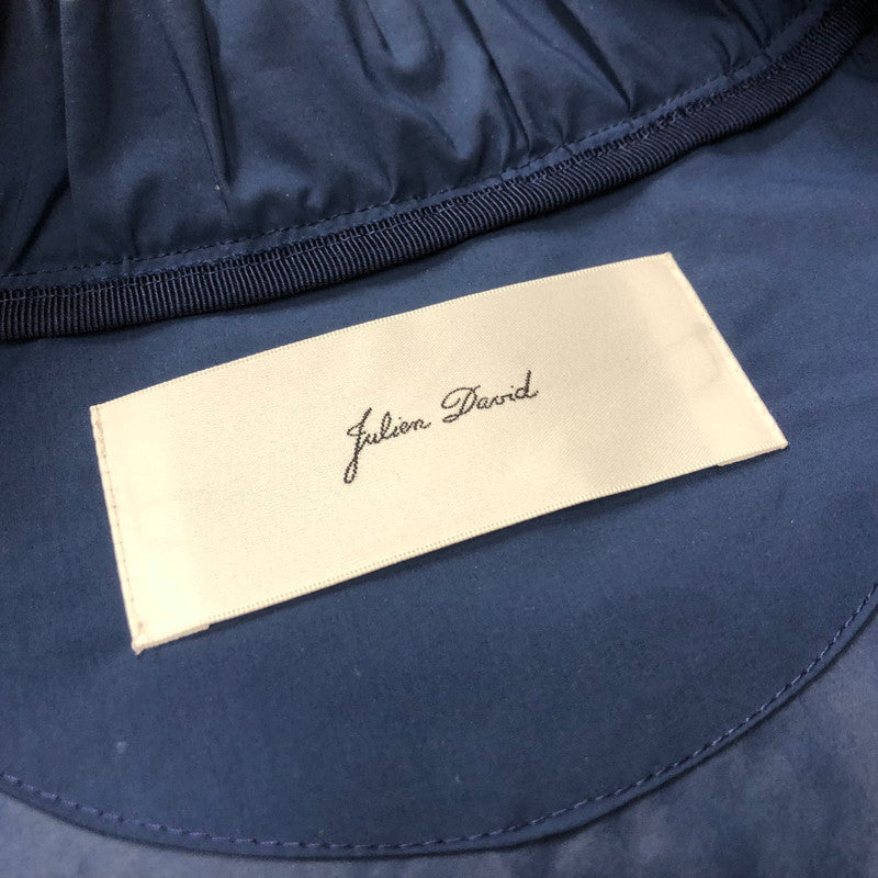 【中古品】【メンズ】 JULIEN DAVID ジュリアン デイヴィッド 14SS STADIUM LONG JUMPER WOVEN JACKET スタジアム ロング ジャンパー ジャケット 140-231229-tk-7-tei サイズ：L カラー：NAVY ネイビー 万代Net店