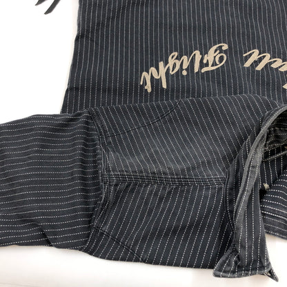 【現状渡し品】【メンズ】 SKULL FLIGHT スカルフライト RIDERS STRIPE WESTERN L/S SHIRT ライダース ストライプ ウエスタン 長袖シャツ カジュアルシャツ トップス 145-260727-hn-03-fur サイズ：38 カラー：グレー系 万代Net店
