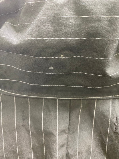 【中古品】【メンズ】 HONOR GATHERING オナーギャザリング STRIPE SHIRT ストライプシャツ 18SS-SB02 メンズ シャツ 140-260703-hu-01-min サイズ：M カラー：グレー系 万代Net店
