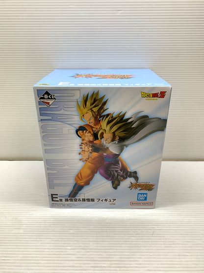 【中古品】 一番くじ ドラゴンボール スペクタクルバトル E賞 孫悟空＆孫悟飯 フィギュア バンダイ 箱あり 050-260907-YT-04-min 万代Net店