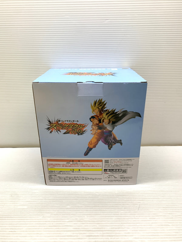 【中古品】 一番くじ ドラゴンボール スペクタクルバトル E賞 孫悟空＆孫悟飯 フィギュア バンダイ 箱あり 050-260907-YT-04-min 万代Net店