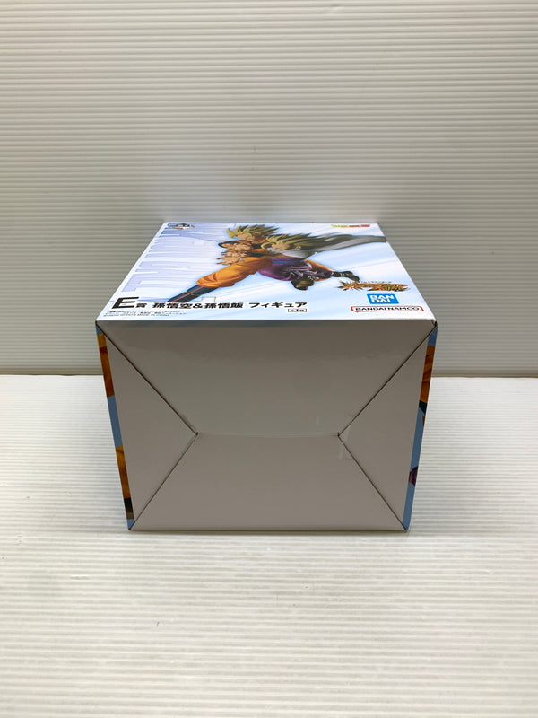 【中古品】 一番くじ ドラゴンボール スペクタクルバトル E賞 孫悟空＆孫悟飯 フィギュア バンダイ 箱あり 050-260907-YT-04-min 万代Net店