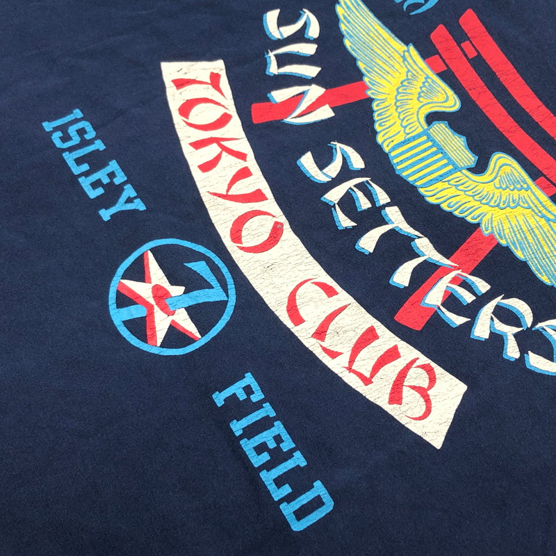 【現状渡し品】【メンズ】 BUZZ RICKSONS バズリクソンズ SUN SETTERS S/S TEE 半袖Tシャツ トップス 145-260727-hn-04-fur サイズ：M カラー：ネイビー 万代Net店
