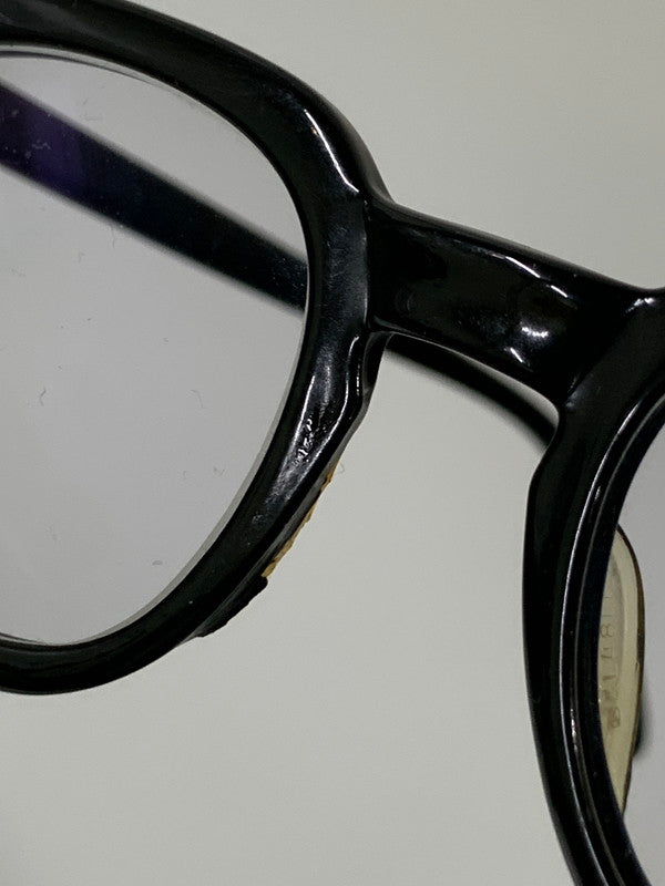 【現状渡し品】【メンズ】 BAUSCH & LOMB Z87 50S BLACK HORN RIMMED BIFOCAL GLASSES ボシュロム メガネ アイウェア 203-250523-yn-01-min サイズ：48□24 カラー：ブラック 万代Net店