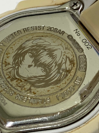 【LIFTる。景品】【中古品】【メンズ】 CASIO カシオ G-SHOCK GW-300FJREI-7JR ジーショック 新世紀エヴァンゲリオン デジタル 腕時計 196-240821-yn-04-min カラー：ホワイト 万代Net店