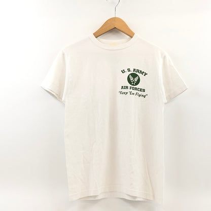 【中古品】【メンズ】 BUZZ RICKSONS バズリクソンズ U.S.ARMY PIN-UP GIRL S/S PRINT TEE ユーエスアーミー ピンナップガール 半袖Tシャツ トップス 145-260727-hn-06-fur サイズ：S カラー：ホワイト 万代Net店