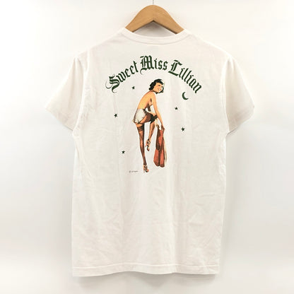 【中古品】【メンズ】 BUZZ RICKSONS バズリクソンズ U.S.ARMY PIN-UP GIRL S/S PRINT TEE ユーエスアーミー ピンナップガール 半袖Tシャツ トップス 145-260727-hn-06-fur サイズ：S カラー：ホワイト 万代Net店
