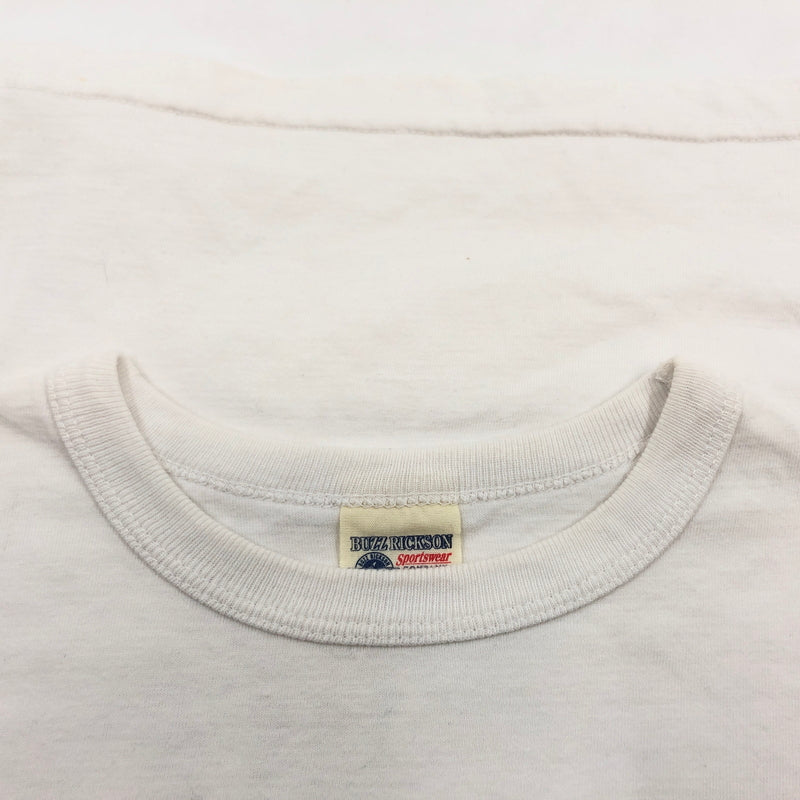 【中古品】【メンズ】 BUZZ RICKSONS バズリクソンズ U.S.ARMY PIN-UP GIRL S/S PRINT TEE ユーエスアーミー ピンナップガール 半袖Tシャツ トップス 145-260727-hn-06-fur サイズ：S カラー：ホワイト 万代Net店