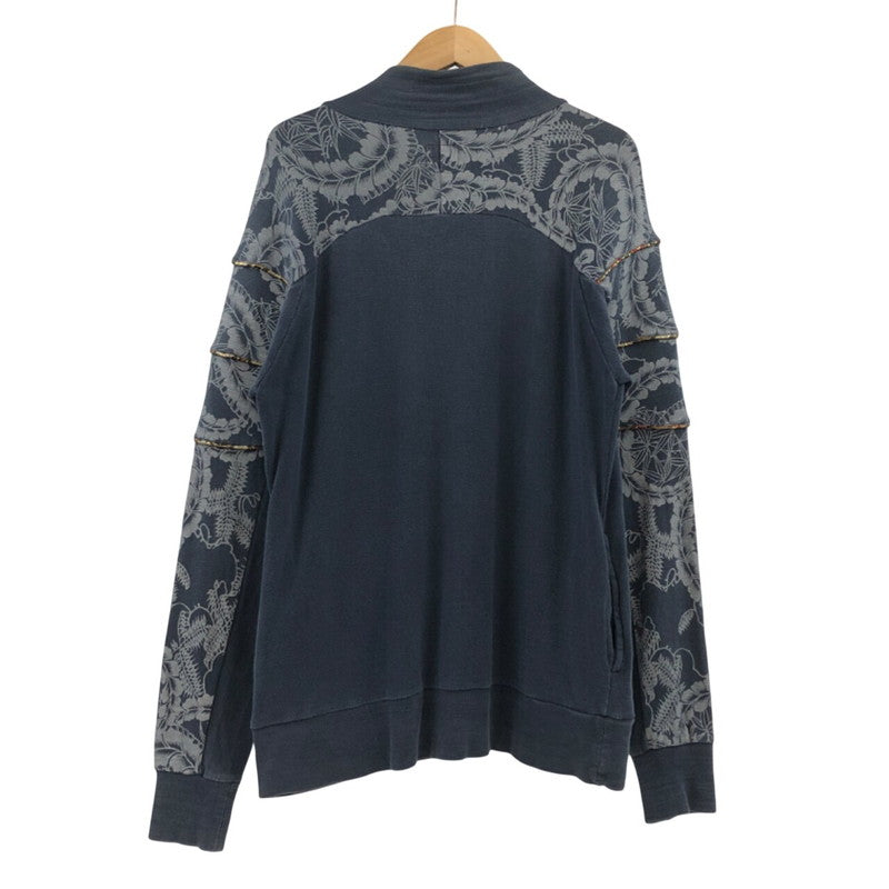 【現状渡し品】【メンズ】 泥棒日記 ドロボウニッキ DW1738 ジップジャケット パーカー トップス 145-260214-hn-05-fur サイズ：中(M) カラー：ネイビー系 万代Net店