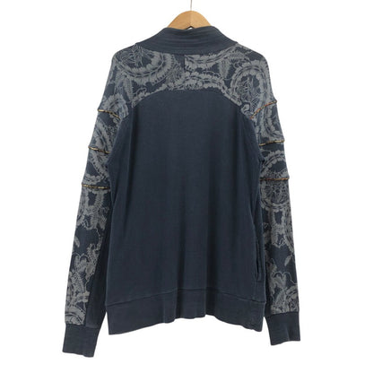 【現状渡し品】【メンズ】 泥棒日記 ドロボウニッキ DW1738 ジップジャケット パーカー トップス 145-260214-hn-05-fur サイズ：中(M) カラー：ネイビー系 万代Net店