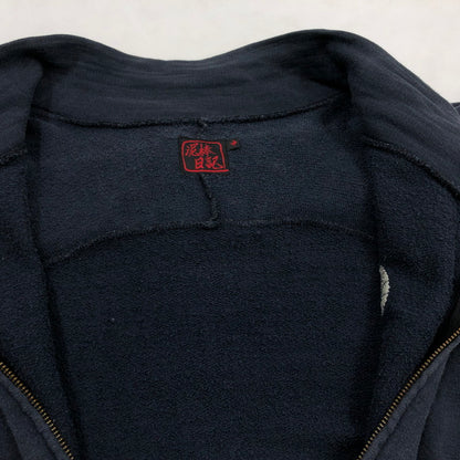 【現状渡し品】【メンズ】 泥棒日記 ドロボウニッキ DW1738 ジップジャケット パーカー トップス 145-260214-hn-05-fur サイズ：中(M) カラー：ネイビー系 万代Net店