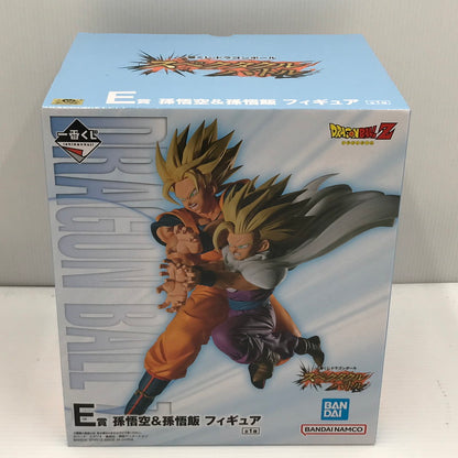 【中古美品】 一番くじ ドラゴンボール スペクタクルバトル E賞 孫悟空＆孫悟飯 フィギュア 未開封 050-260713-ti-09-tagh 万代Net店