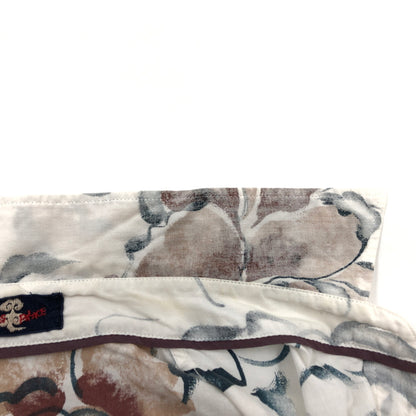 【中古品】【レディース】 PAL'LAS PALACE パラスパレス COTTON FLOWER DESIGN L/S SHIRT コットン フラワーデザイン 長袖シャツ トップス 170-260727-hn-08-fur サイズ：4 カラー：ホワイト 万代Net店