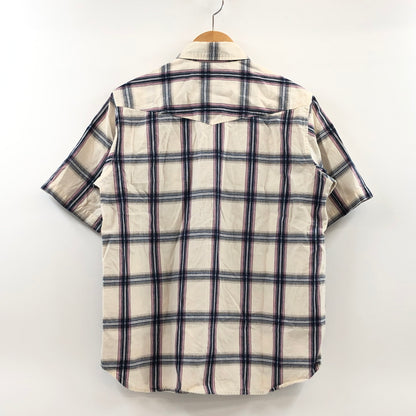【中古品】【メンズ】 SUGAR CANE シュガーケーン CHECK WESTERN S/S SHIRT SC33413 チェック ウエスタン 半袖シャツ カジュアルシャツ トップス 145-260727-hn-09-fur サイズ：M カラー：マルチカラー 万代Net店