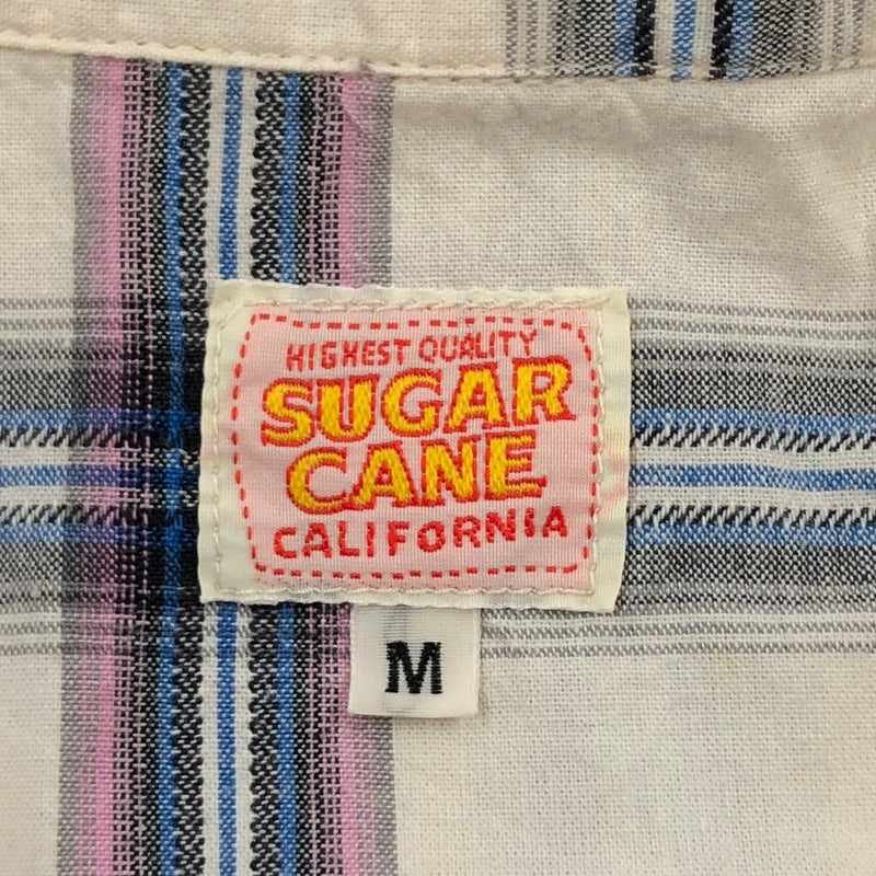 【中古品】【メンズ】 SUGAR CANE シュガーケーン CHECK WESTERN S/S SHIRT SC33413 チェック ウエスタン 半袖シャツ カジュアルシャツ トップス 145-260727-hn-09-fur サイズ：M カラー：マルチカラー 万代Net店