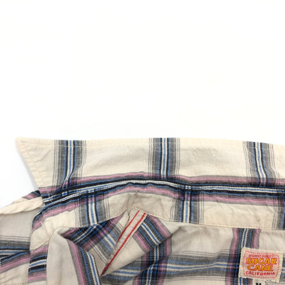 【中古品】【メンズ】 SUGAR CANE シュガーケーン CHECK WESTERN S/S SHIRT SC33413 チェック ウエスタン 半袖シャツ カジュアルシャツ トップス 145-260727-hn-09-fur サイズ：M カラー：マルチカラー 万代Net店