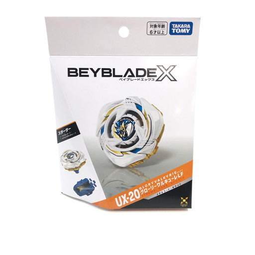 【未使用品】 タカラトミー BEYBLADEX UX-20 スターター グローリーワルキューレLF メタルコート:ホワイト 038-260720-ma-01-fur 万代Net店