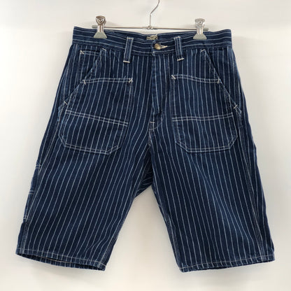 【中古品】【メンズ】 SUGAR CANE シュガーケーン WABASH STRIPE 8POCKETS SHORTS LOT445 SC51445 ウォバッシュストライプ 8ポケットショーツ ショートパンツ ボトムス 156-260727-hn-10-fur サイズ：30 カラー：インディゴ 万代Net店